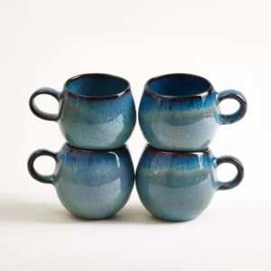 Madeira Tasse klein grünblau 4er-Set