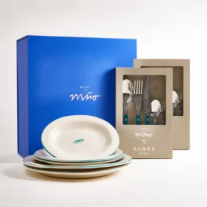 MaM x Sabre Paris Geschenk-Set dunkelgrün 8-teilig