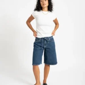MSCH Elide Ada Denim Shorts Donkerblauw - Things I Like Things I Love