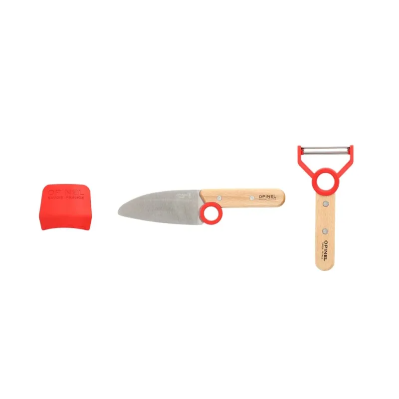 Opinel - Kinderkeukenset, Opinel Le Petit Chef, 3-delig Opinel