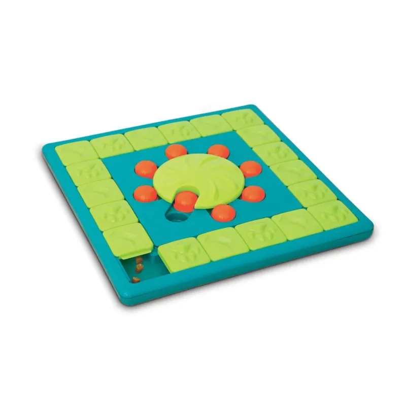Multi Puzzle Intelligenzspielzeug – ca. 38 x 38 cm, blau/grün