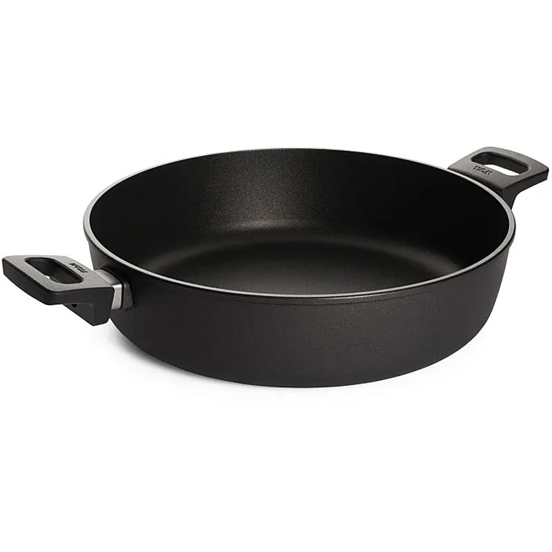 WOLL Nowo Guss-Kasserolle, 32 cm Ø; 8 cm hoch; 5,5 Liter; mit 2 Seitengriffen 832N