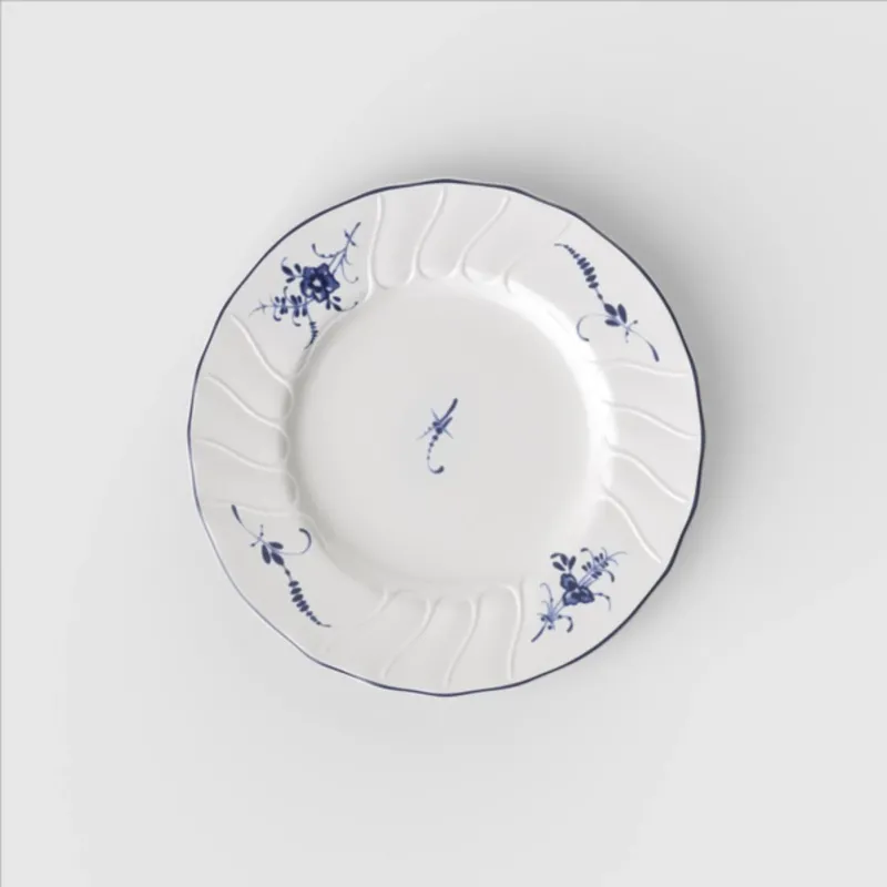 Plato de porcelana de café y postres Vieux Luxembourg Villeroy & Boch