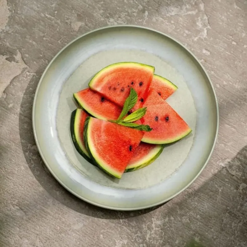Plato de porcelana Perlemor Alga Villeroy & Boch
