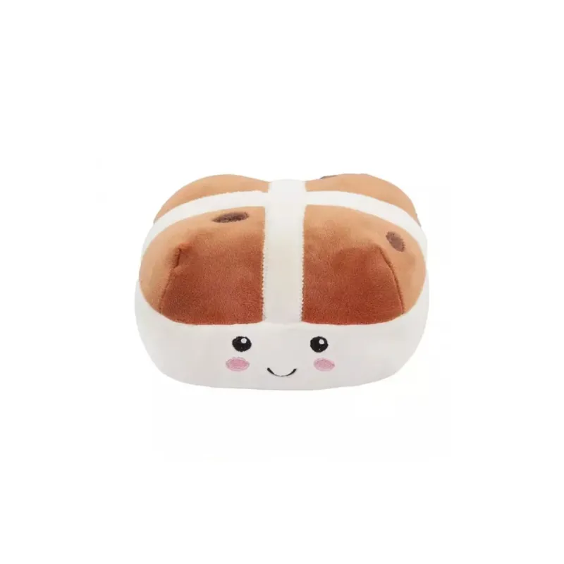 Süße Plüsch Freunde Rosinenbrötchen