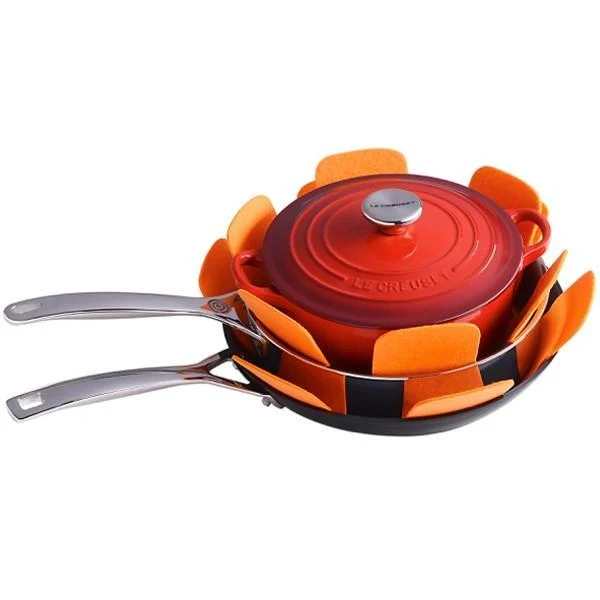Conjunto de 3 protectores para sartenes Le Creuset Volcanico - Claudia&Julia