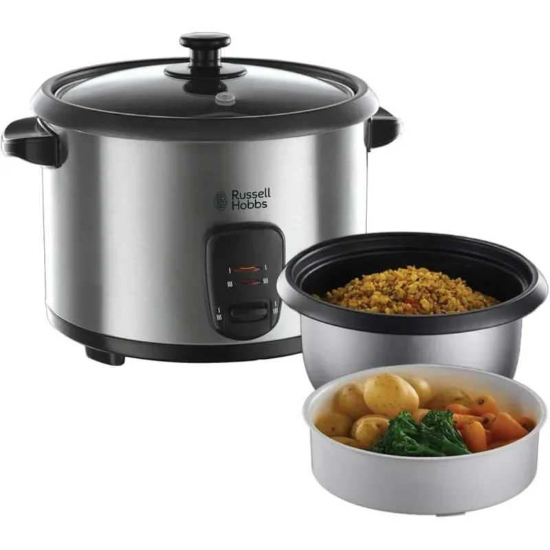 Arrocera y cocedor al vapor Cook@Home Russell Hobbs-RUS1975056