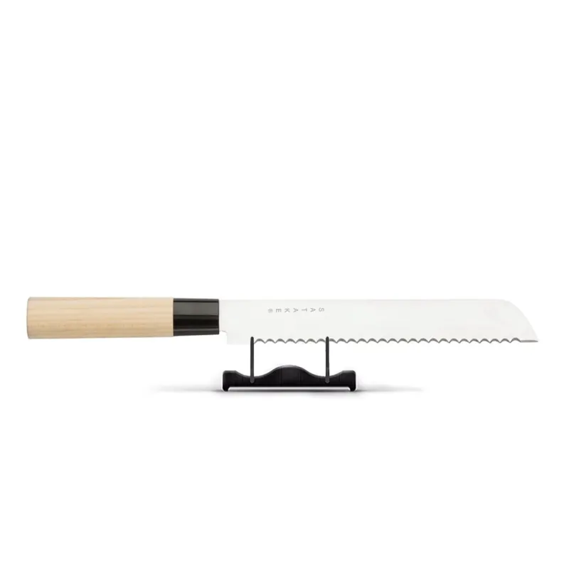 Satake - Japanse broodmes Magnolia Wood 24 cm Keukenmessen Satake