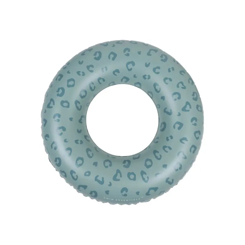 Schwimmring Ø 90 cm grün Leopard