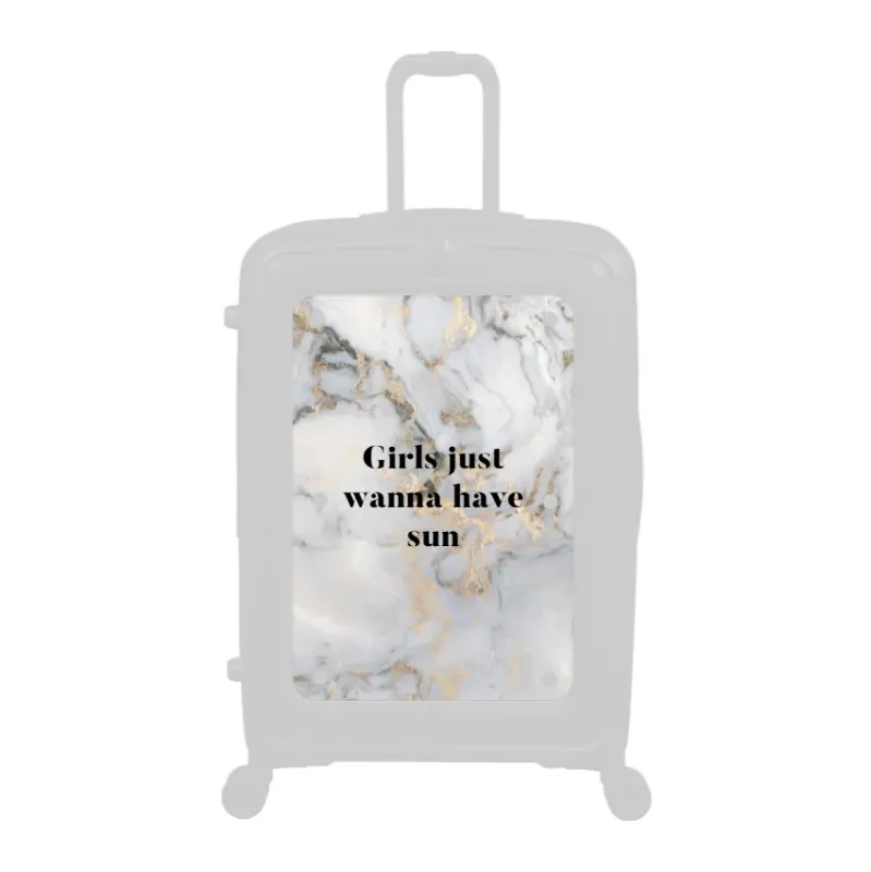 Modify - Personalised Panel (Grey Gold Marble - Quote)
