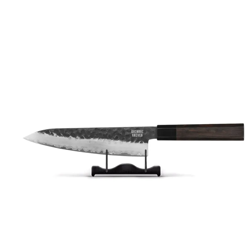 Shinrai Knives - Blackout Edition Damascus Koksmes 20 cm Shinrai Knives
