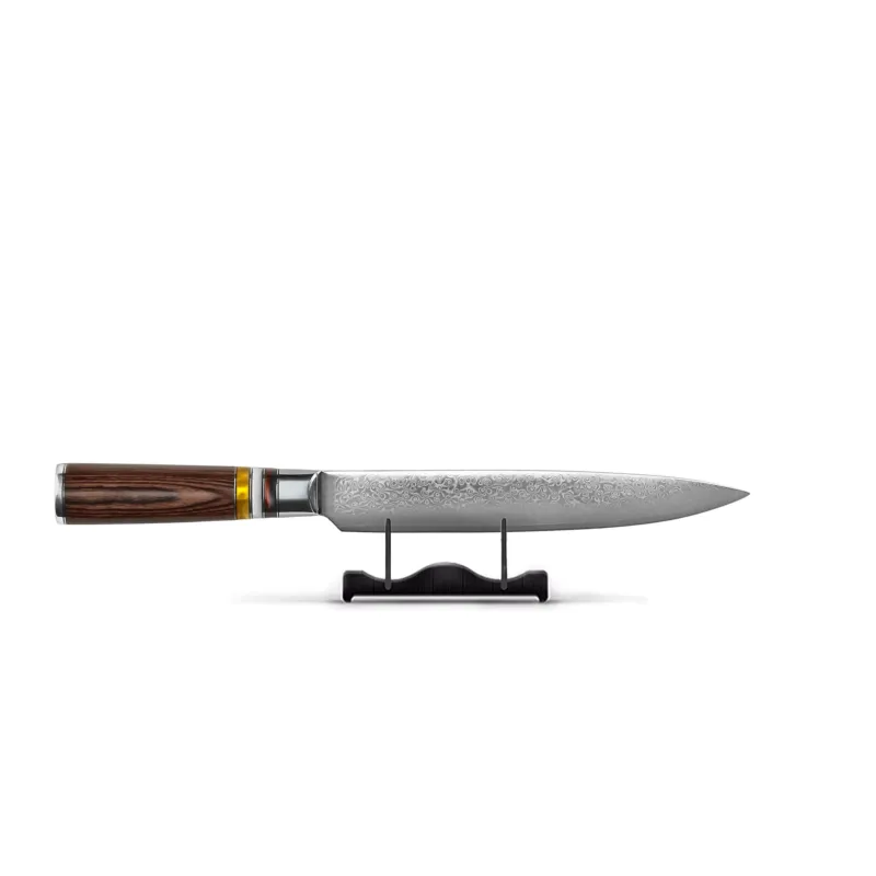Shinrai Knives - Micarta Jewels 7-delige Damascus Messenset Messenset Shinrai Knives