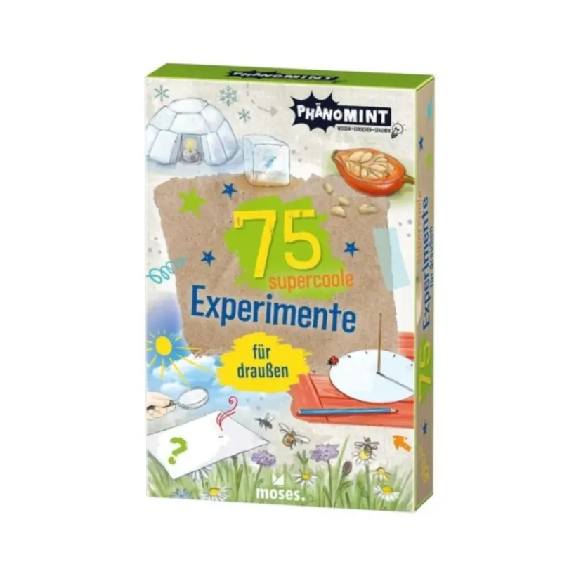 Phänomint 75 supercoole Experimente für draußen