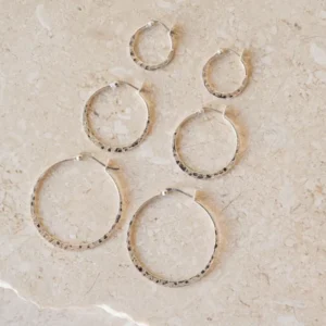 TILTIL Jip Silver Hoops - Things I Like Things I Love