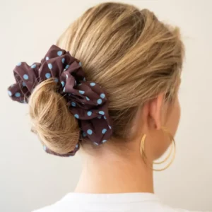 TILTIL Josie Polkadot Scrunchie Bruin - Things I Like Things I Love