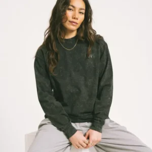 TILTIL Longsleeve Love Tee Black - Things I Like Things I Love