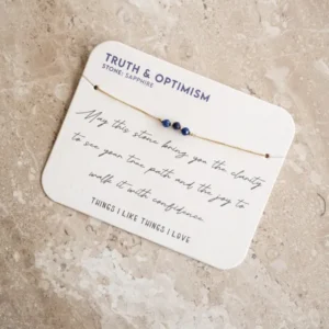 TILTIL Love Gemstone Bracelet Sapphire - Things I Like Things I Love