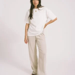 TILTIL Mailey Linen Pants Beige - Things I Like Things I Love