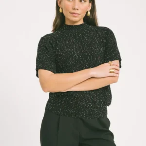 TILTIL Merry Mockneck Disco Black - Things I Like Things I Love