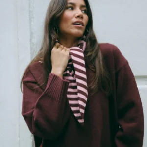 TILTIL Scarf Triangle Loulou Roze - Things I Like Things I Love