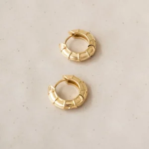 TILTIL Set van 2 Double Gold Hoop Earrings Gold - Things I Like Things I Love