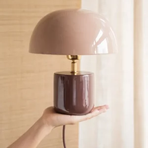TILTIL Table Lamp Mushy Iron Pink / Bordeaux - Things I Like Things I Love