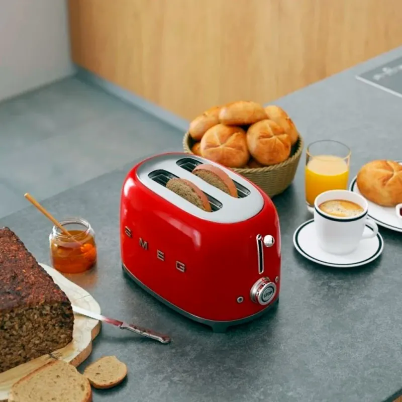 Tostadora de 2 rebanadas 50' Style de SMEG