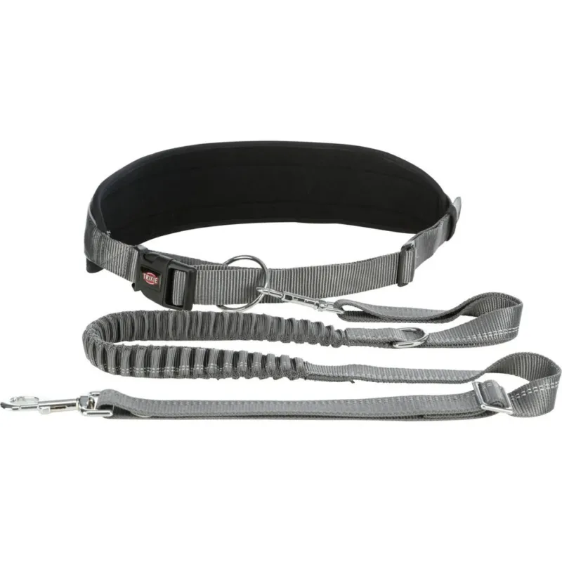 Joggingleine mit Bauchgurt für Hundehalter
