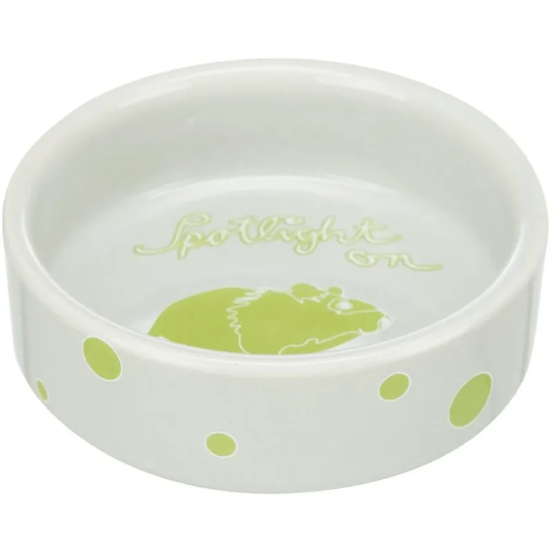 Keramiknapf für Kaninchen und Kleinnager – für Hamster: ø 8 cm, 90 ml