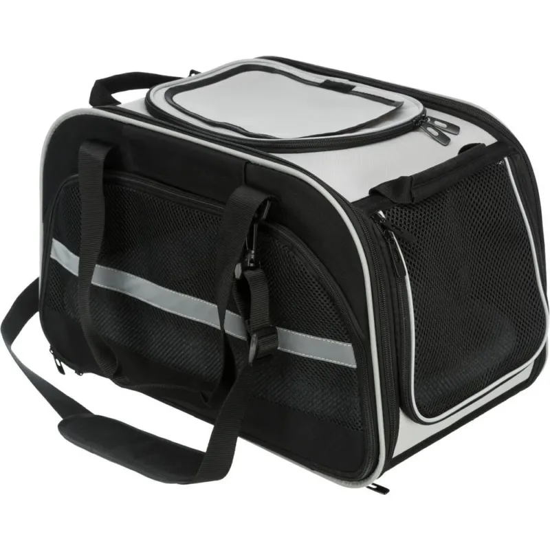 Kuschelbett und Transporttasche für Hund und Katze – 29 × 31 × 49 cm