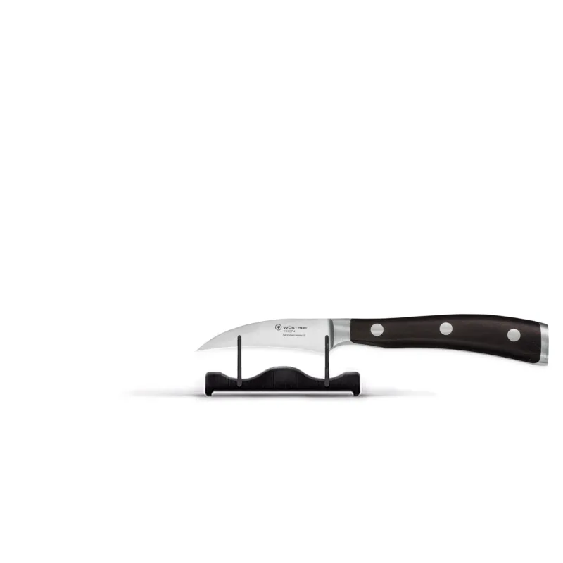 Wusthof - Ikon Tourneermes 7 cm - Houten handvat Tourneermes Wusthof