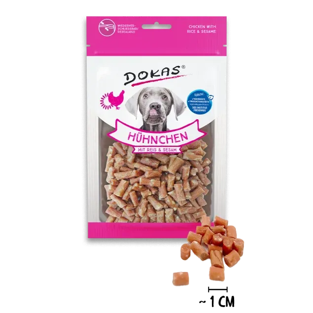 Dokas Hunde-Snack Rindfleisch getrocknet – Luftgetrocknet 70g